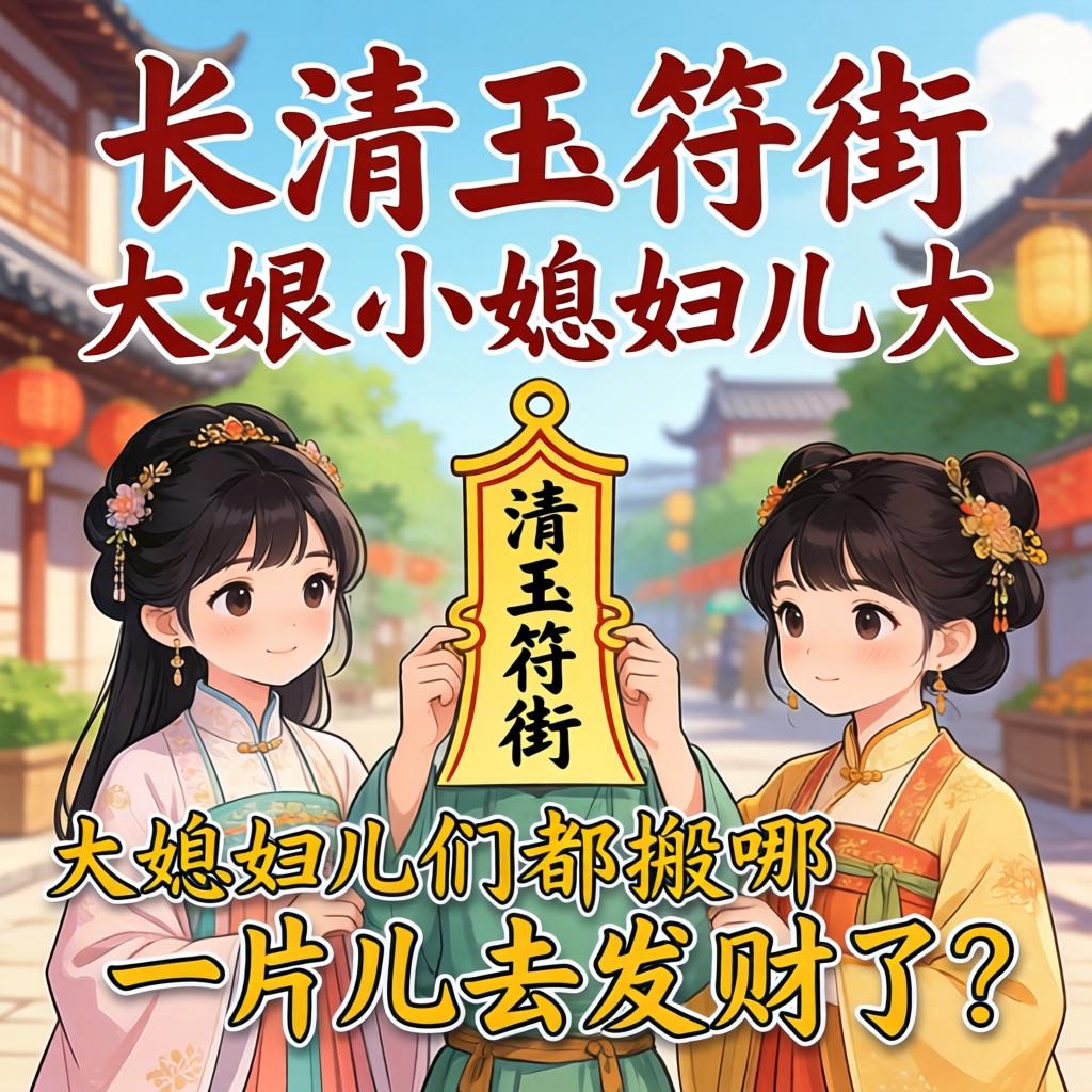 长清玉符街的大姑娘小媳妇儿们都搬哪一片儿去发财了？