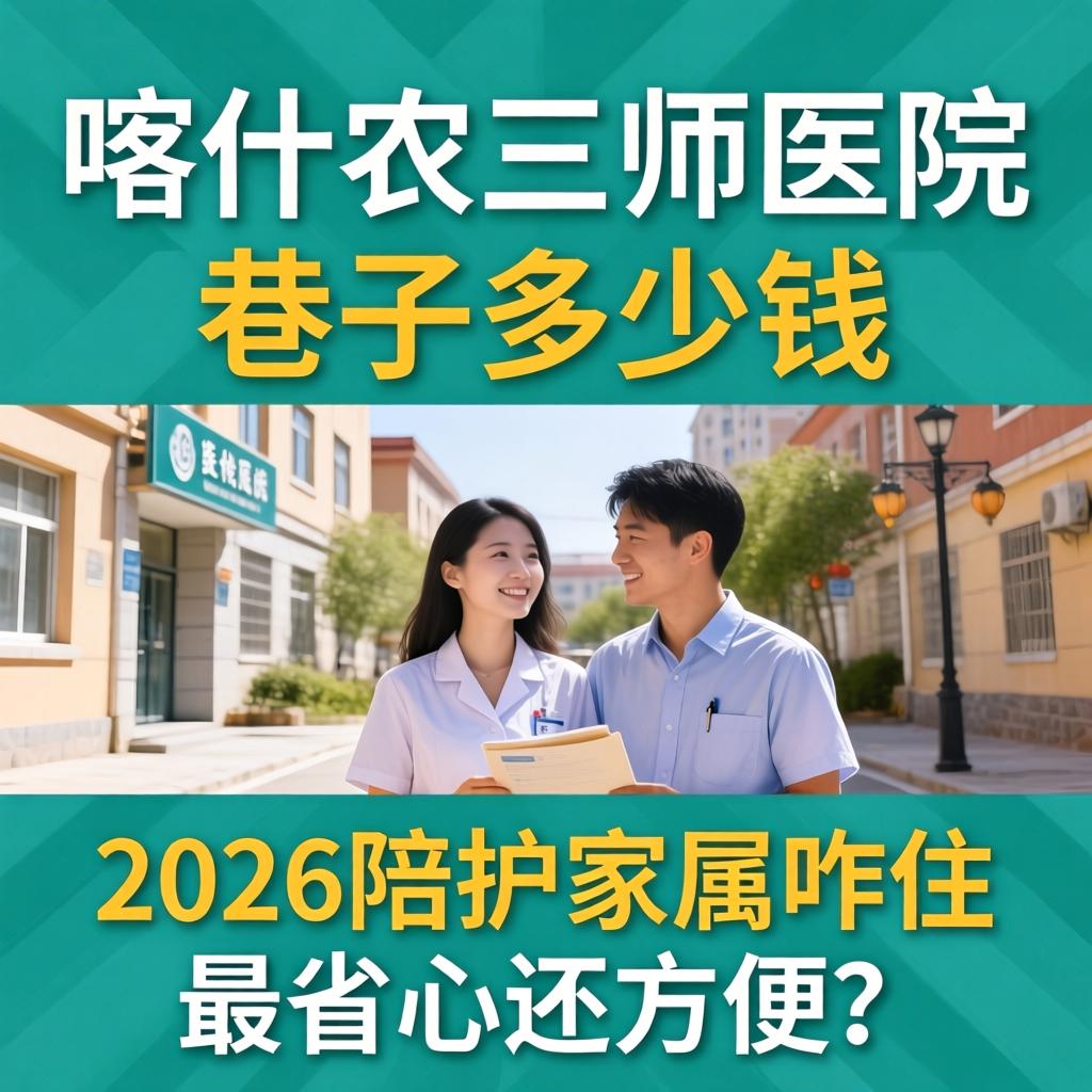 喀什农三师医院巷子多少钱,2026陪护家属咋住最省心还方便？