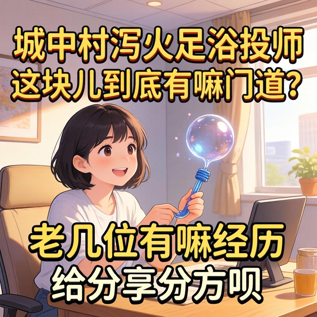 城中村泻火足浴技师这块儿到底有嘛门道?老几位有嘛经历给分享分享呗?