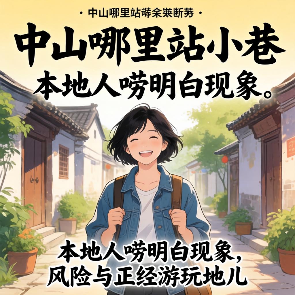 中山哪里有站小巷的？本地人唠明白现象、风险与正经游玩地儿