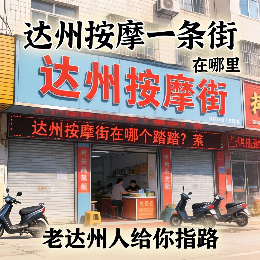 达州推拿一条街在哪里_达州推拿街在哪个踏踏？老达州人给你指路