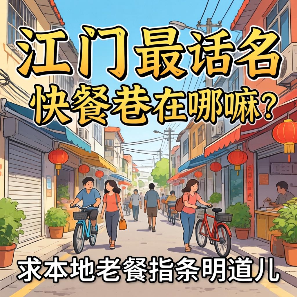 江门最出名快餐巷在哪嘛？求本地老饕指条明道儿！