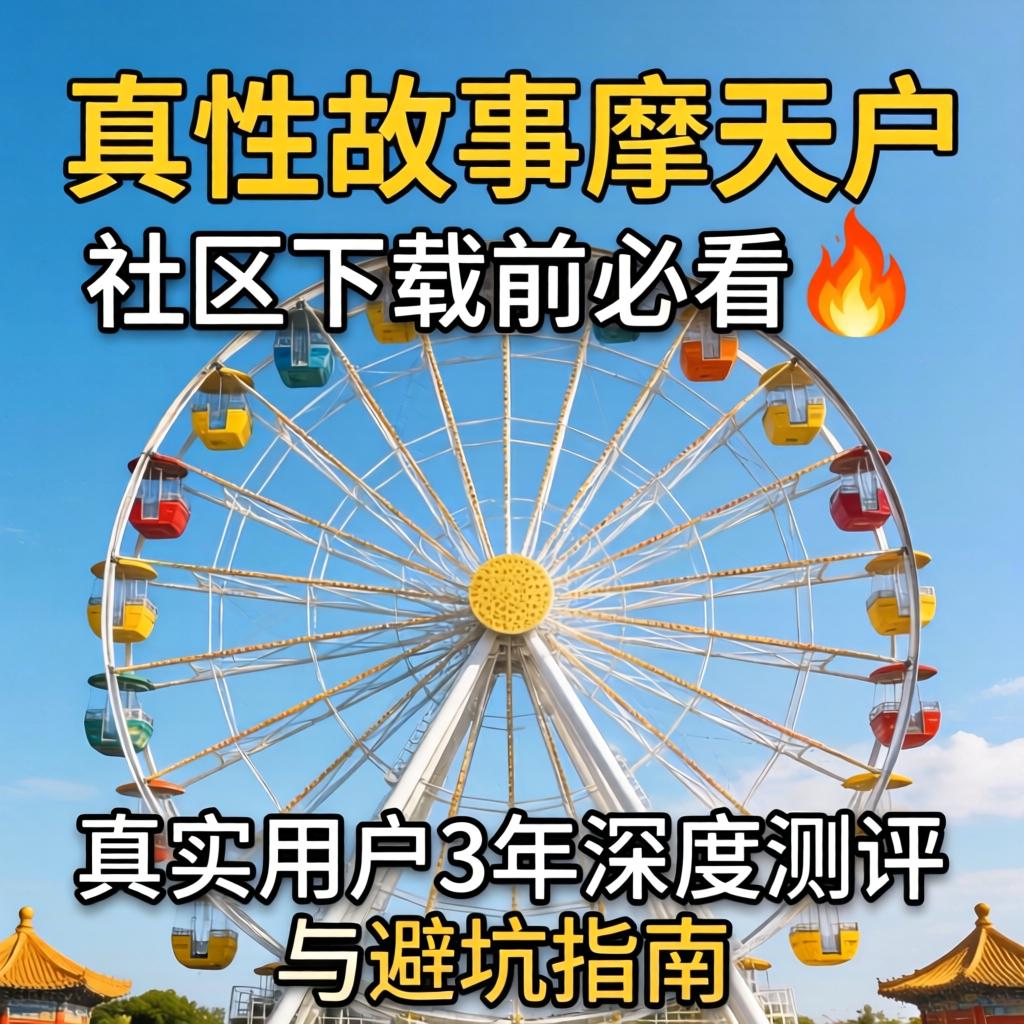 真实性故事摩天轮社区下载前必看?｜真实用户3年深度测评与避坑指南