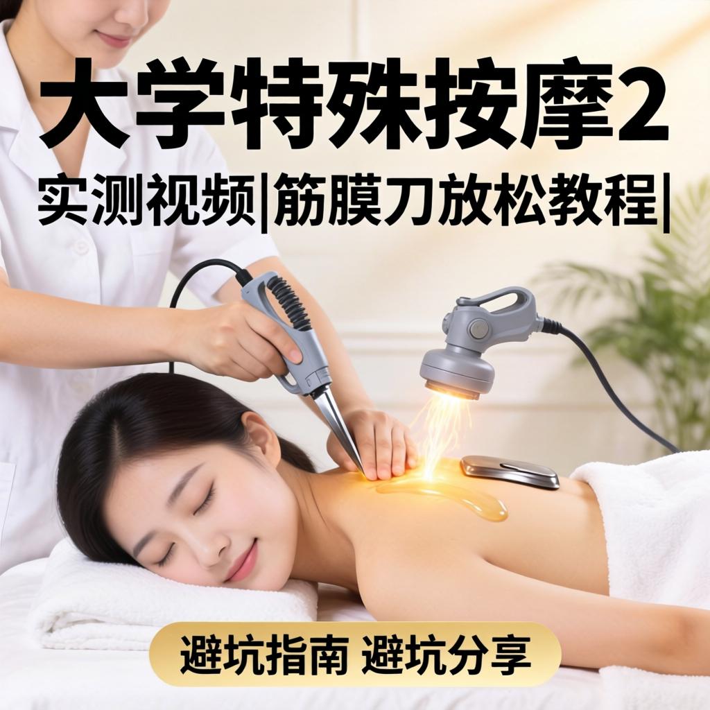 女大学的特殊按摩2实测视频|筋膜刀放松教程|避坑指南分享
