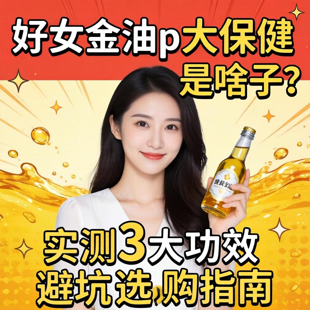 少妇金油p大保健是啥子？实测3大功效与避坑选购指南