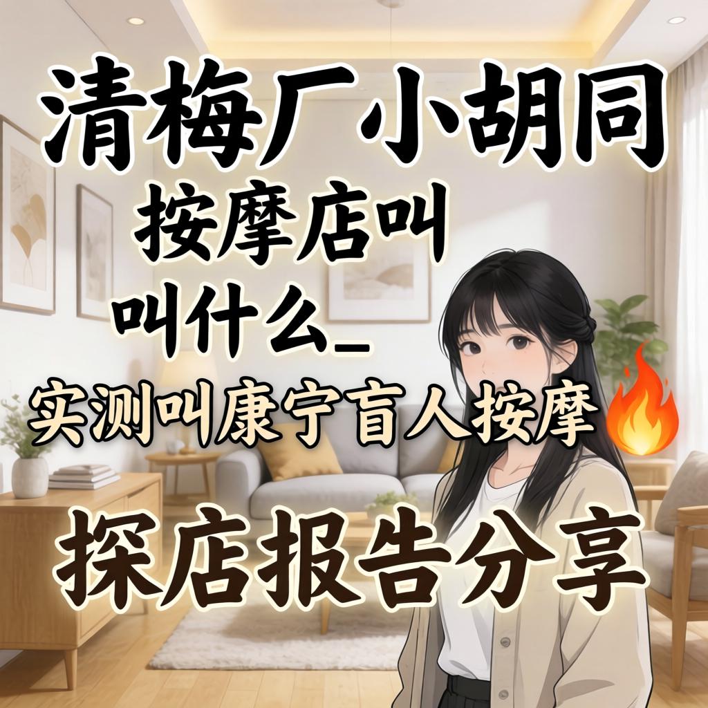 武清梅厂小胡同按摩店叫什么_实测叫康宁盲人按摩?探店报告分享