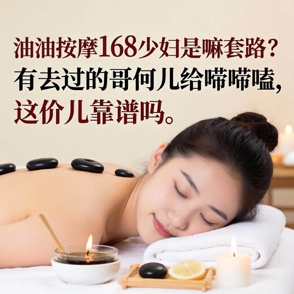 推油推拿168少妇是嘛套路？有去过的哥们儿给唠唠嗑，这价儿靠谱吗？