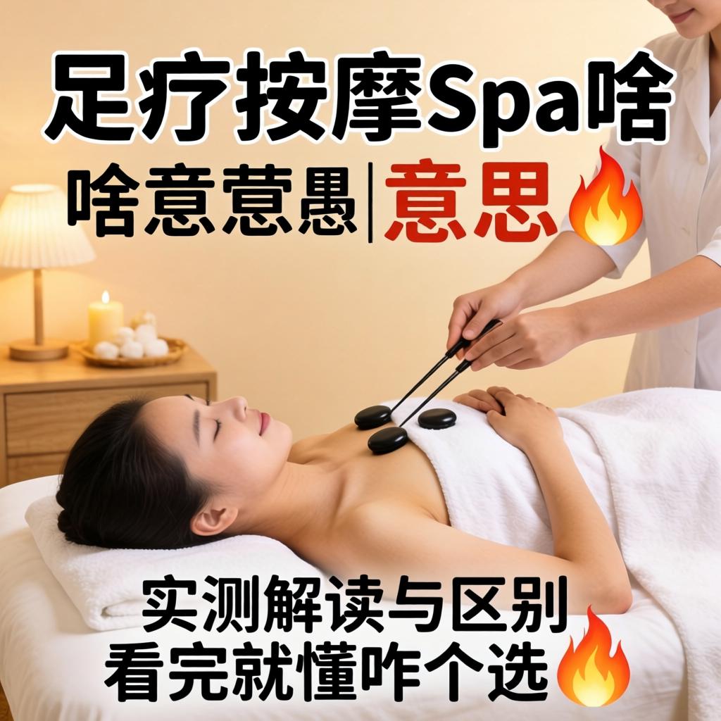 足疗推拿spa是啥意思｜实测解读与区别，看完就懂咋个选?