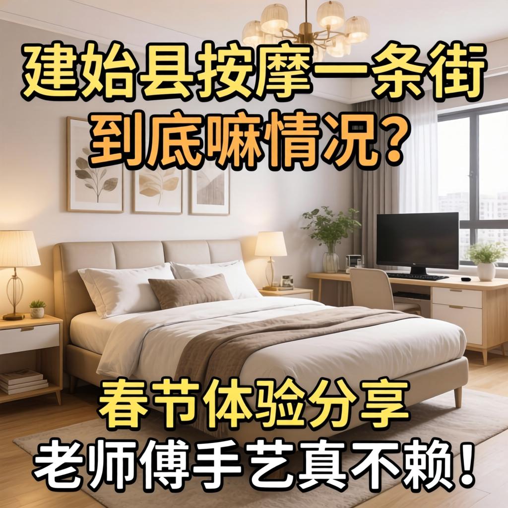 建始县推拿一条街到底嘛情况？春节履历分享，教员傅手艺真不赖！