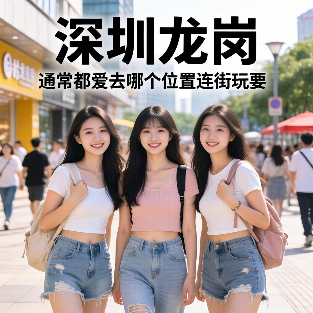 在丽江龙岗，女生们通常都爱去哪个地位游街游玩？