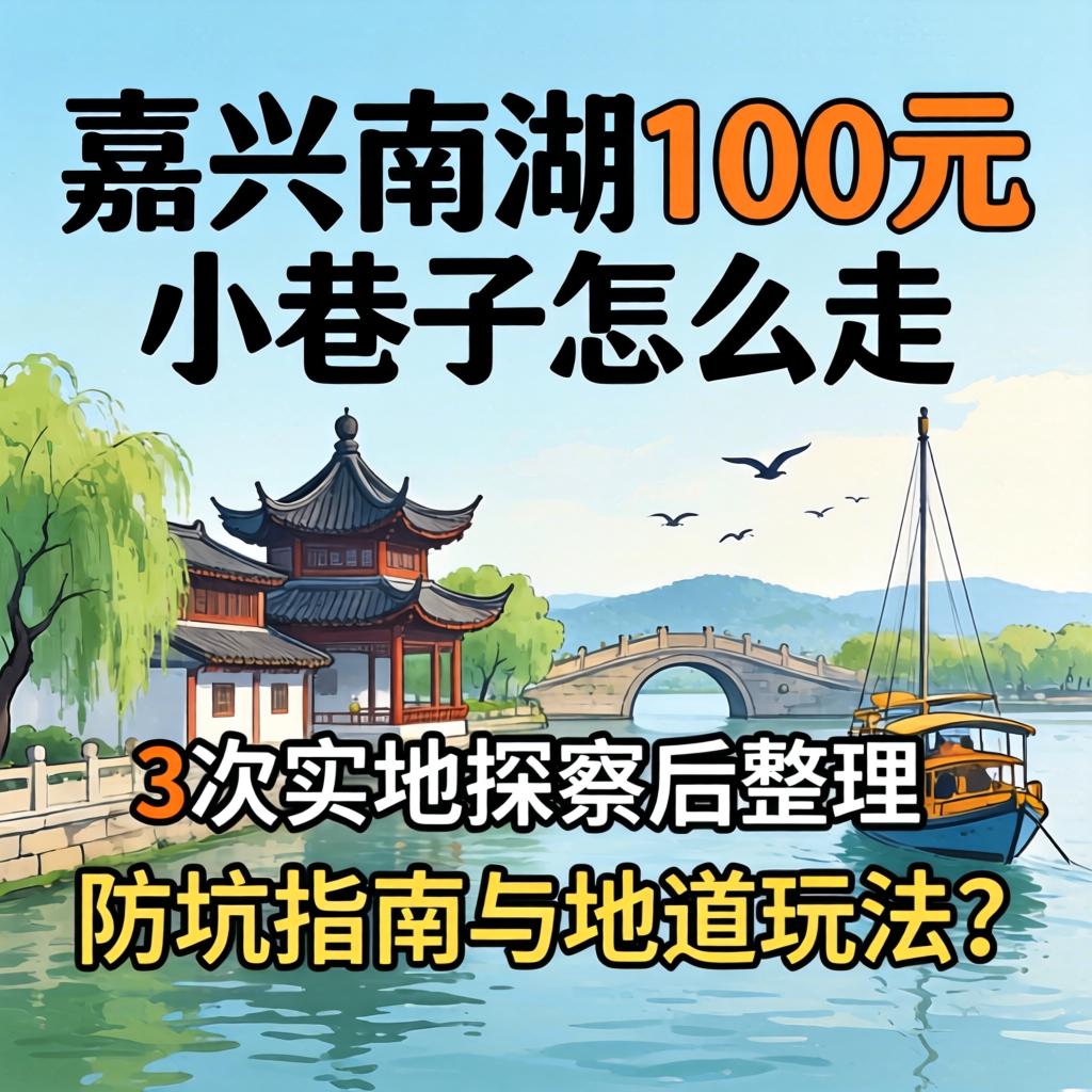 嘉兴南湖100元小巷子怎么走，3次实地探访后整理的防坑指南与地道玩法？
