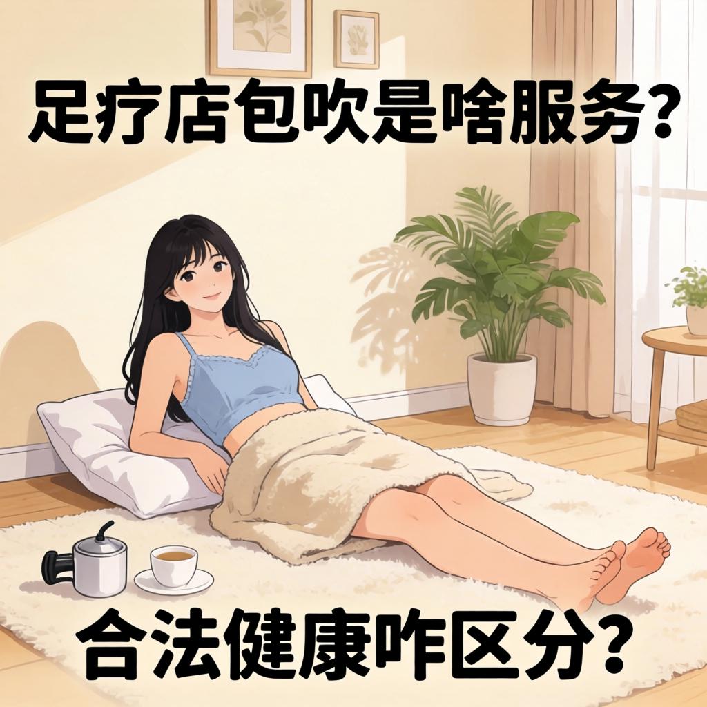 足疗店包吹是啥服务?合法健康咋区分?