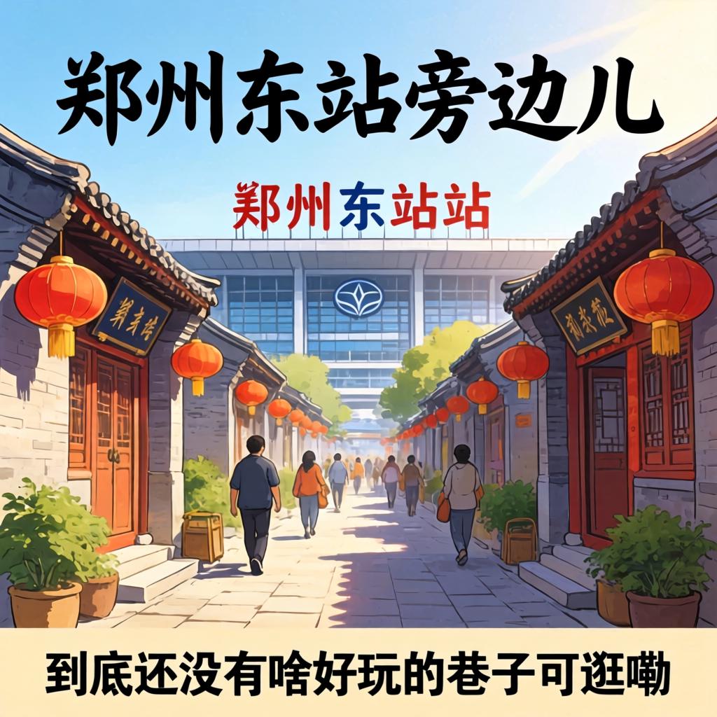 郑州东站旁边儿，，，，，究竟有没有啥好玩的巷子可逛嘞？？