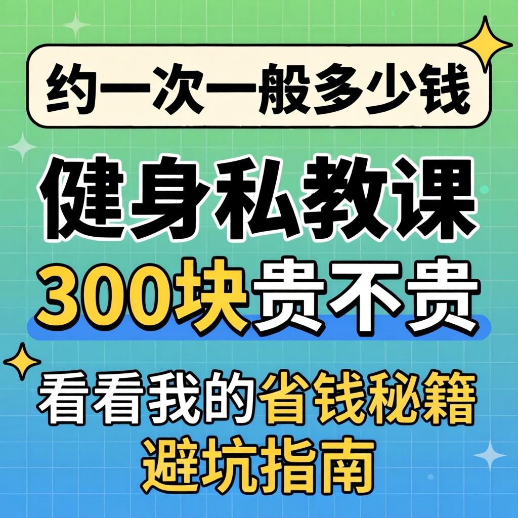约一次一般多少钱，健身私教课300块贵不贵？看看我的省钱秘籍和避坑指南