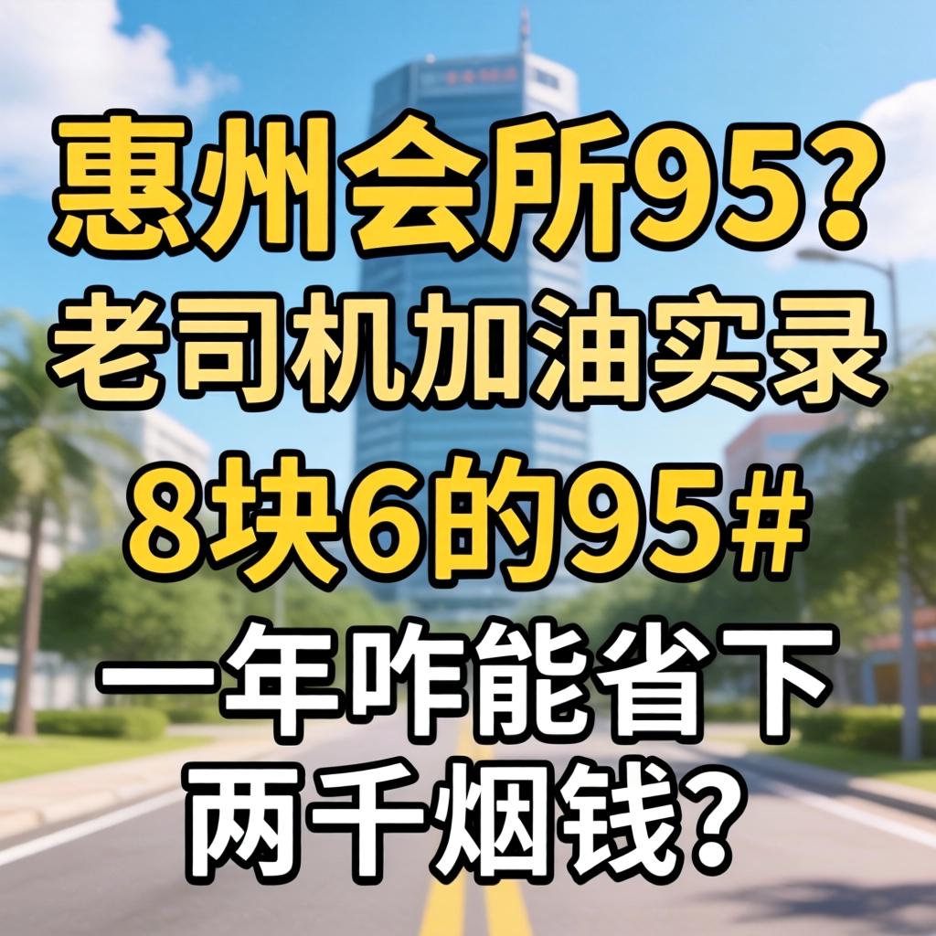 西安会所95？老司机加油实录：8块6的95#，一年咋能省下两千烟钱？