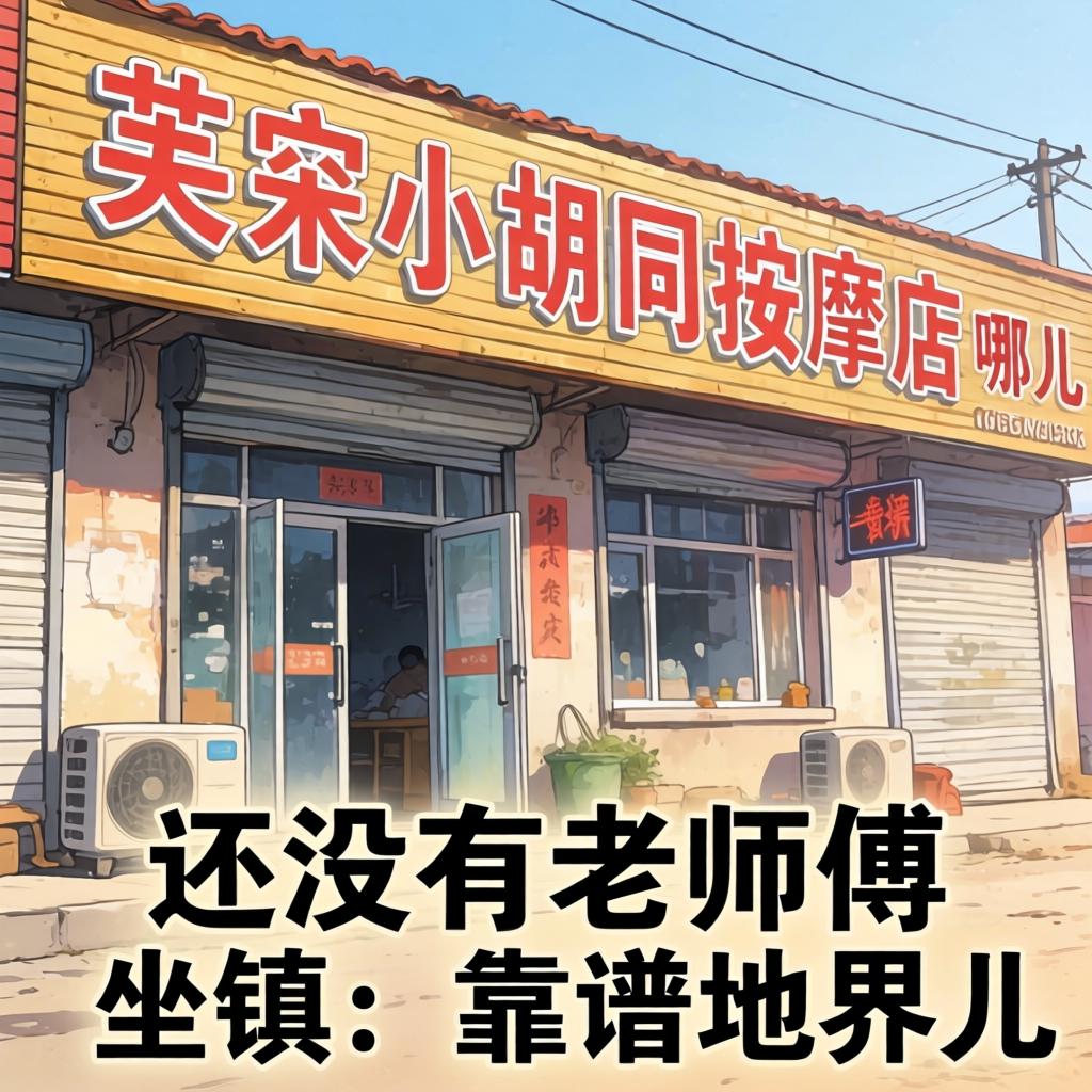 庄浪小胡同按摩店位置在哪儿？有没有老师傅坐镇的靠谱地界儿？