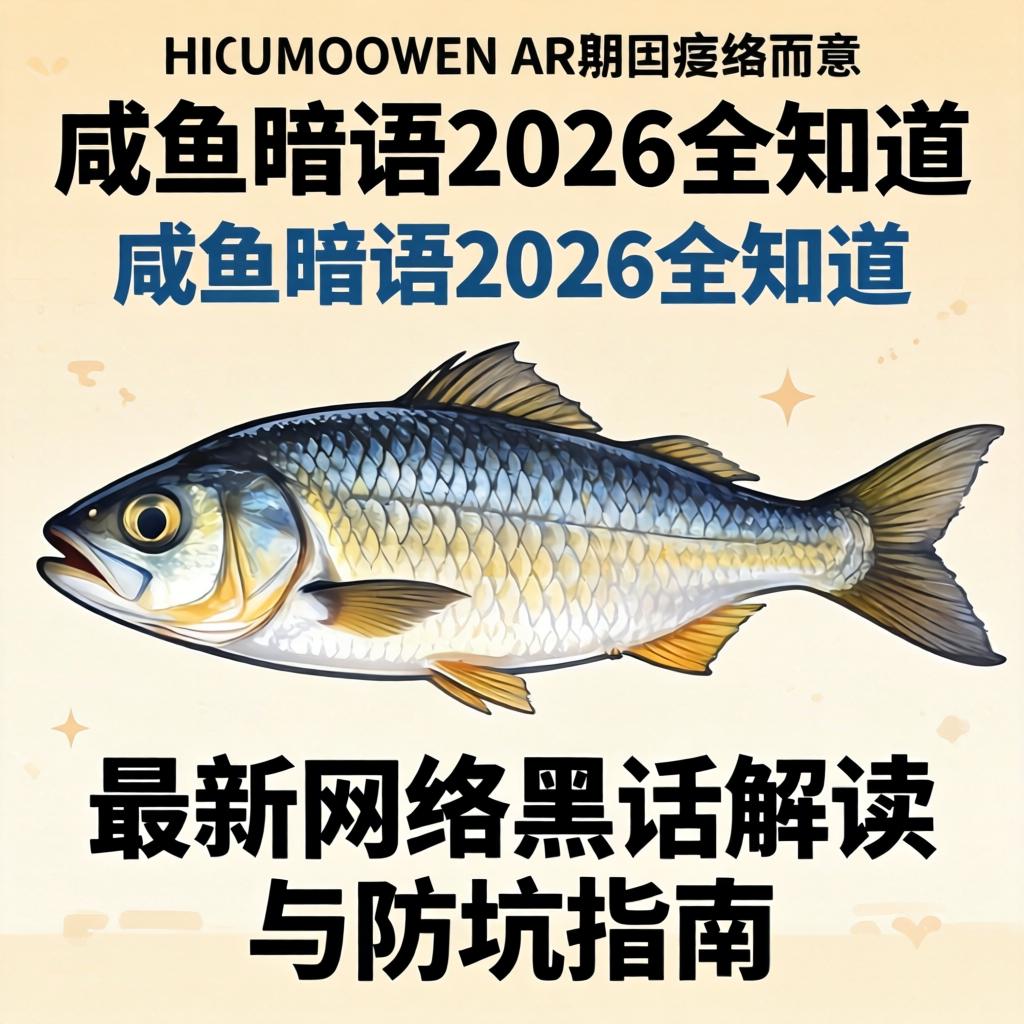 咸鱼隐语2026全知路：最新网络黑话解读与防坑指南