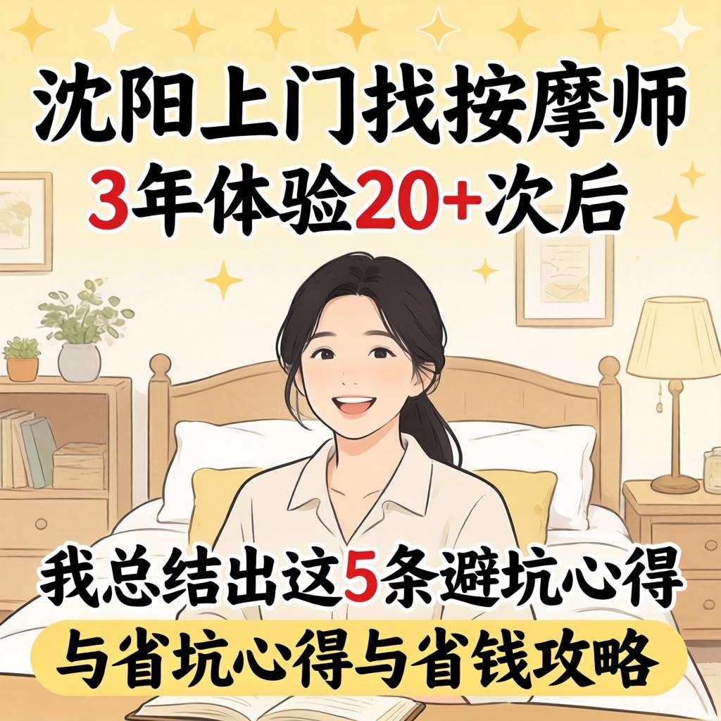 沈阳上门找推拿师，3年履历20+次后，我总结出这5条避坑心得与省钱攻略