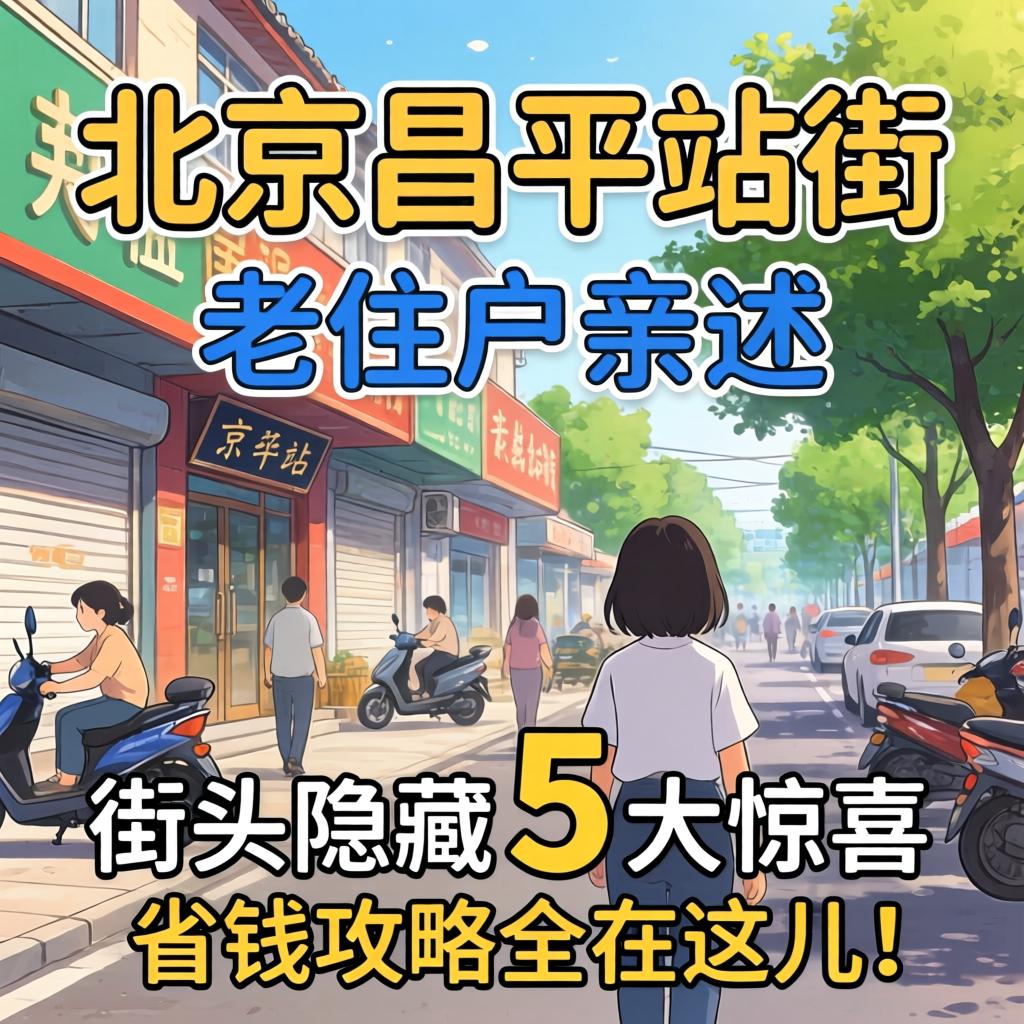 北京昌平站街，老住户亲述：街头暗藏的5大惊喜，省钱攻略全在这儿！