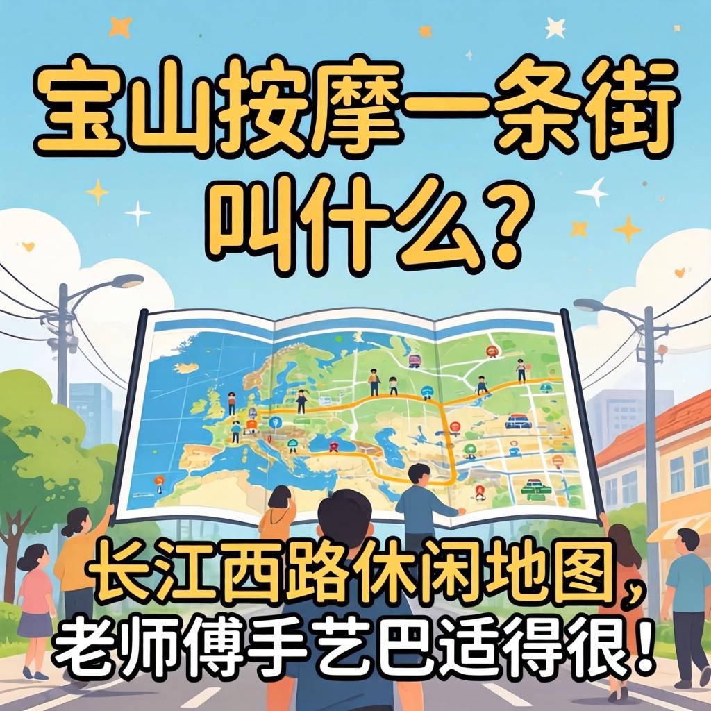 宝山按摩一条街叫什么？长江西路休闲地图，老师傅手艺巴适得很！