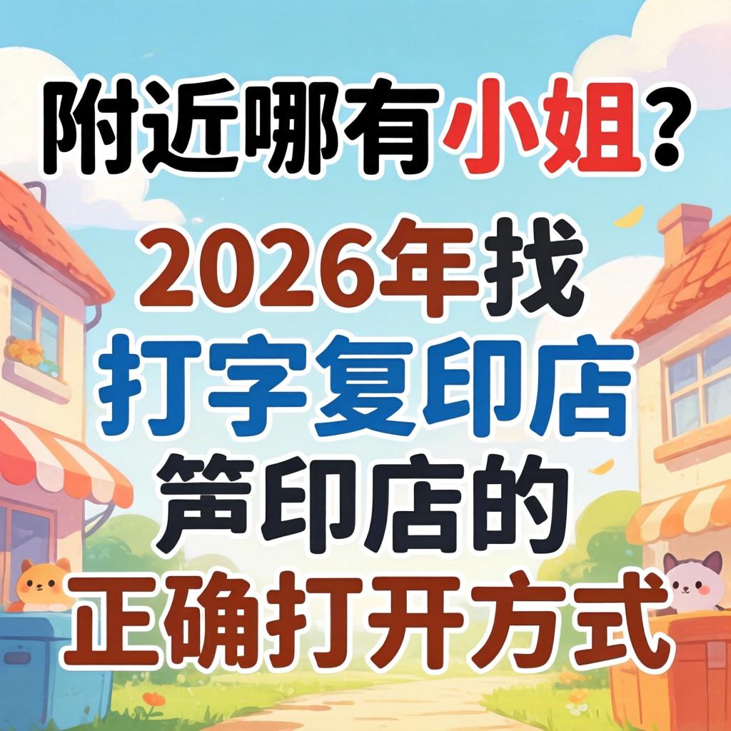 附近哪有小姐?2026年找打字复印店的正确打开方式