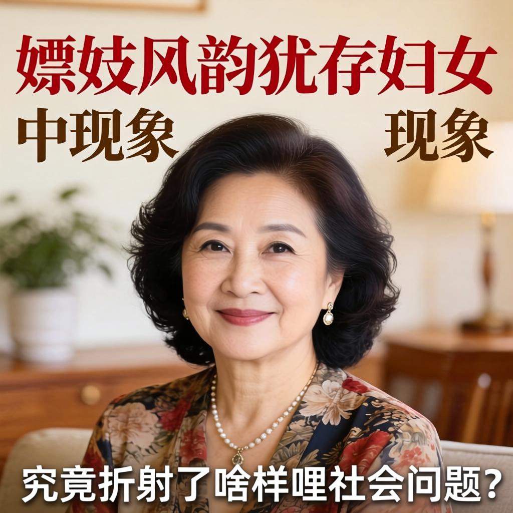 嫖妓风韵犹存妇女中年现象，究竟折射了啥样哩社会问题？
