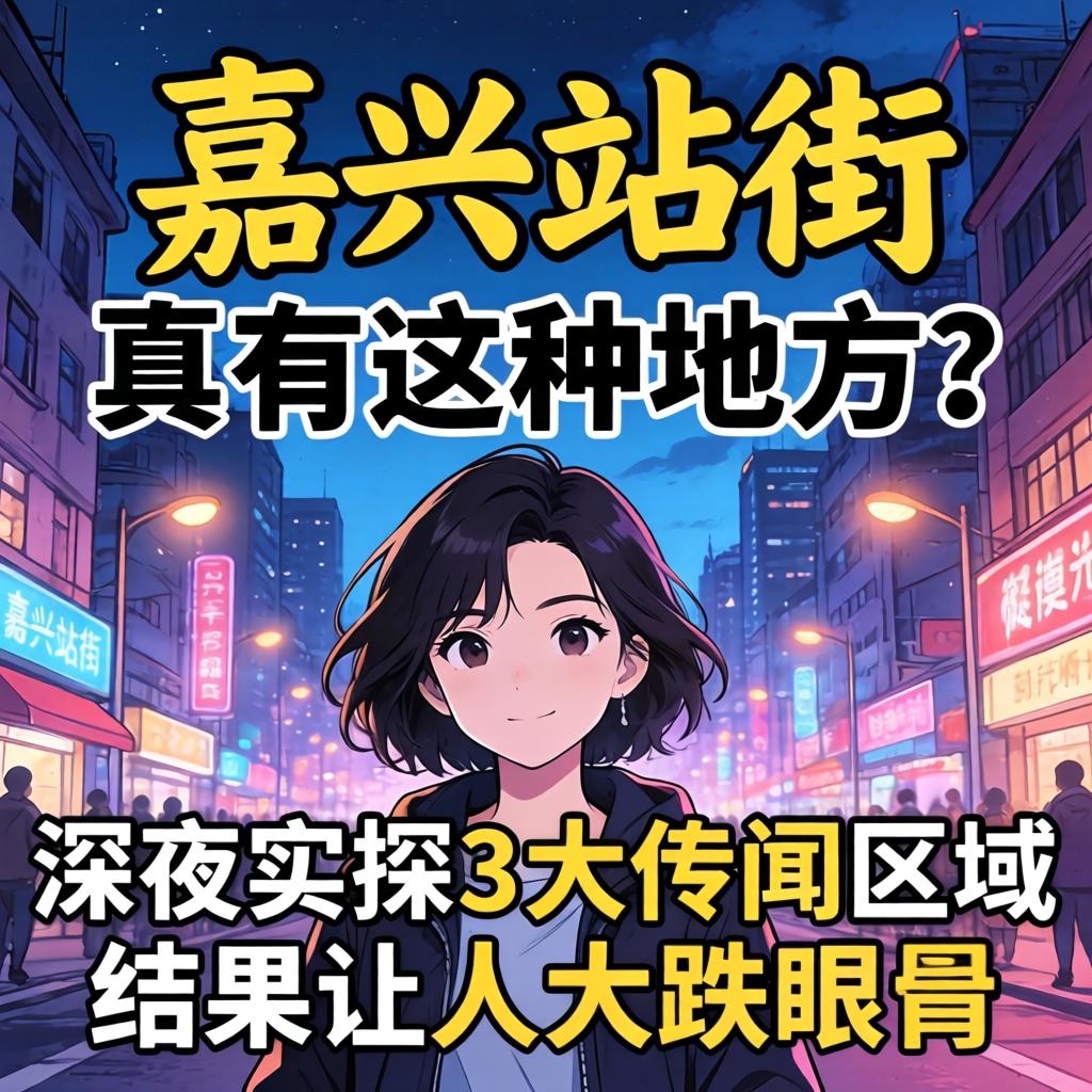 嘉兴站街，真有这种地方？深夜实探3大传闻区域，结果让人大跌眼镜