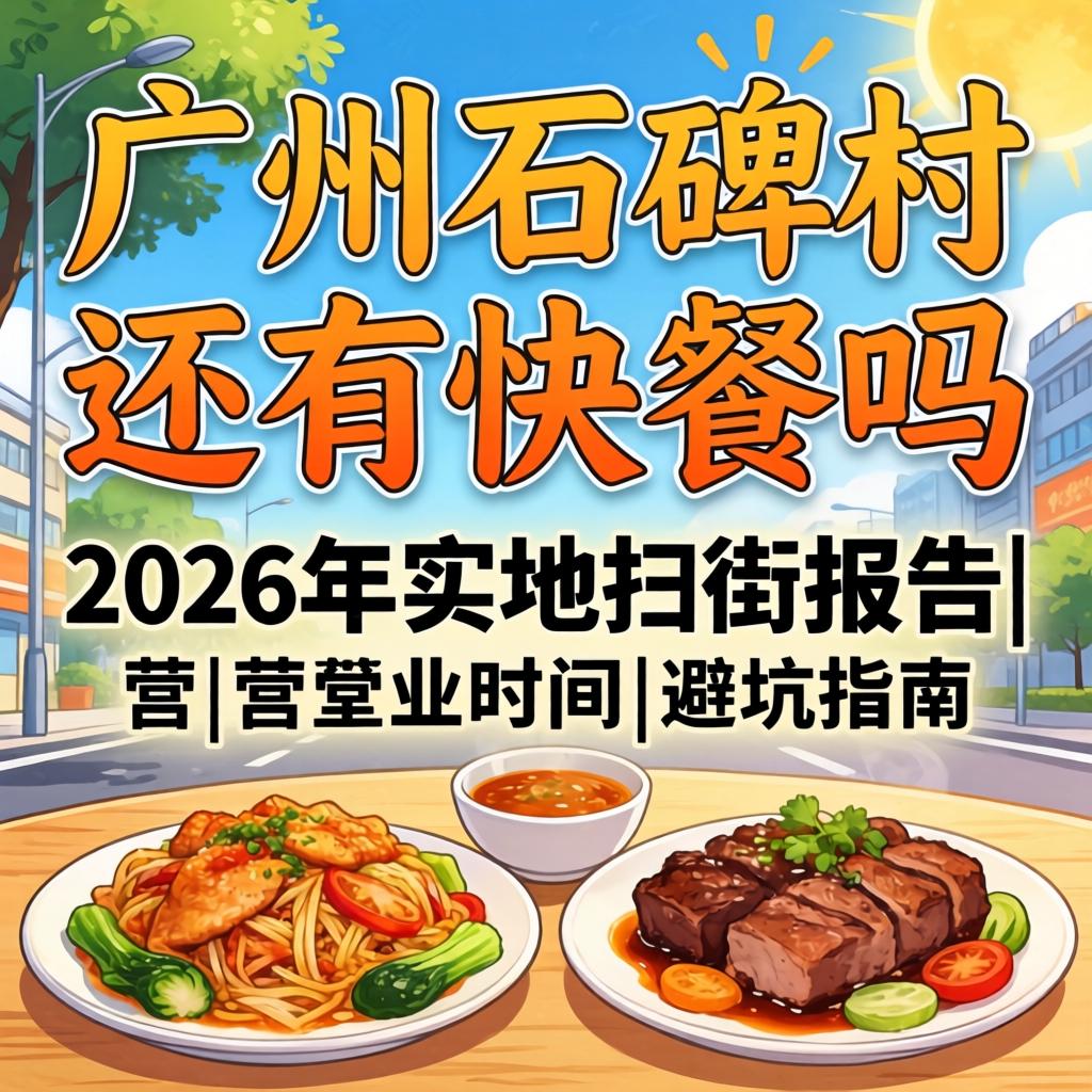 广州石牌村尚有快餐吗？？？？2026年实地扫街报告|营业时间|避坑指南