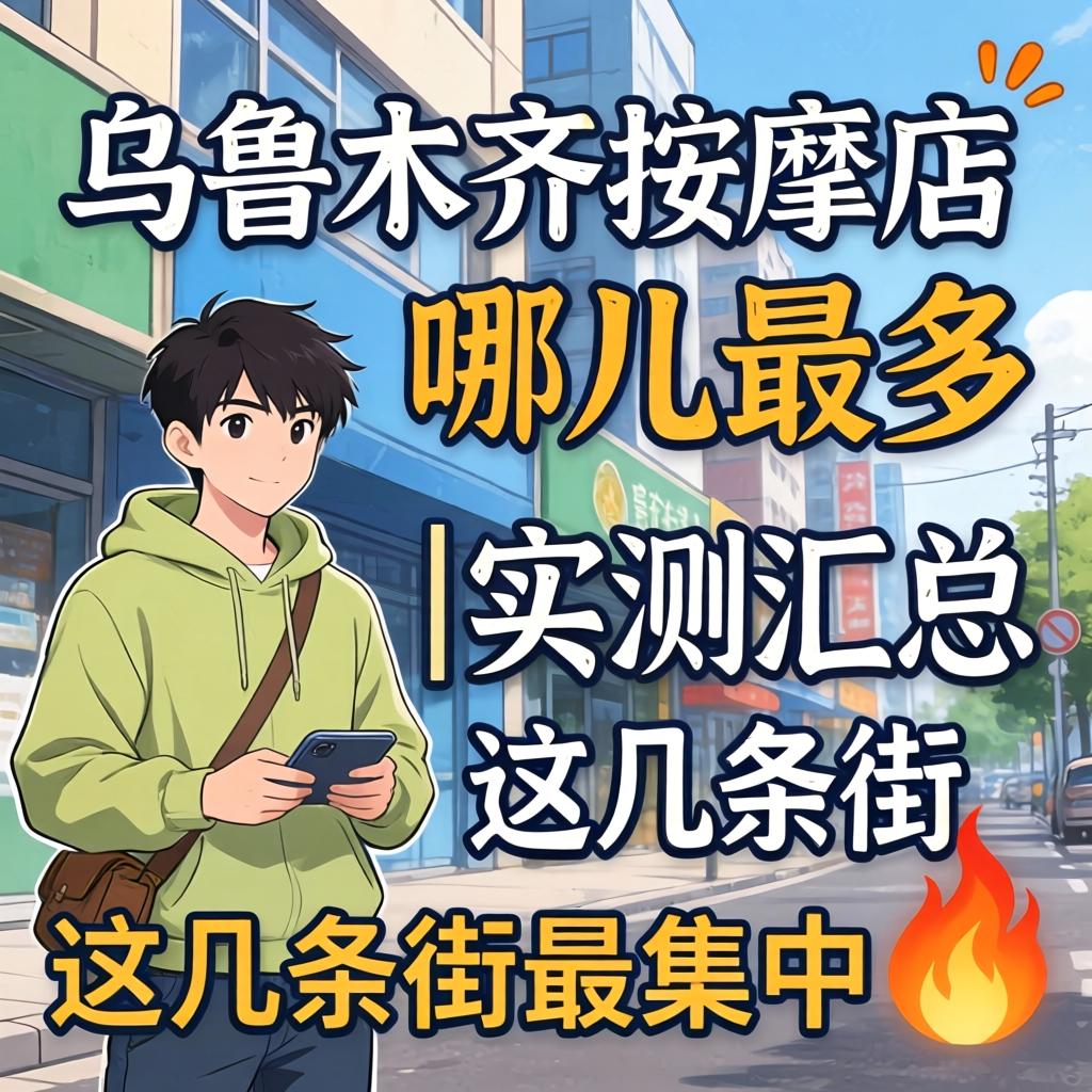 乌鲁木齐推拿店哪儿最多｜实测汇总这几条街最集中?