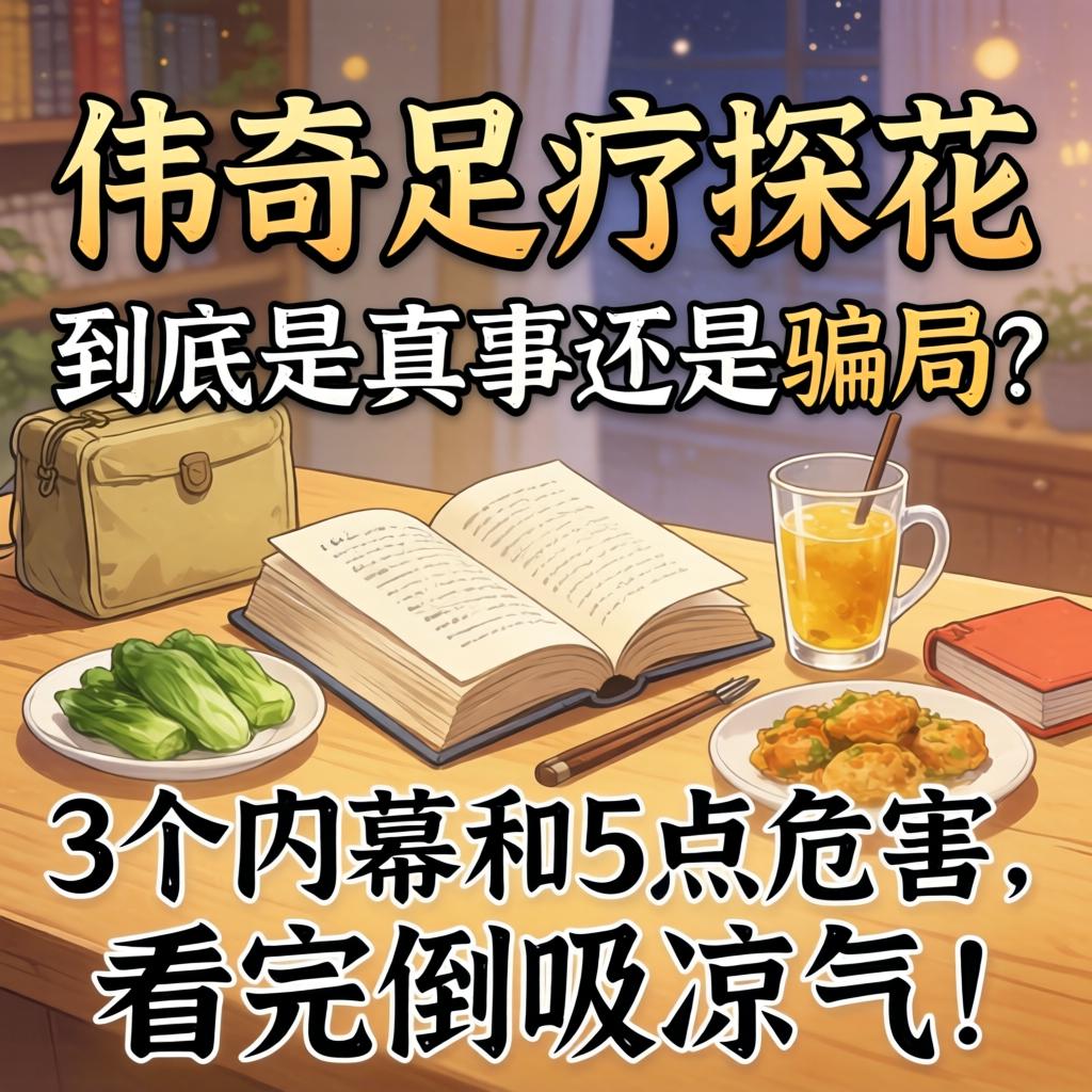 伟哥足疗探花，到底是真事还是圈套？3个黑幕和5点风险，看完倒吸凉气！