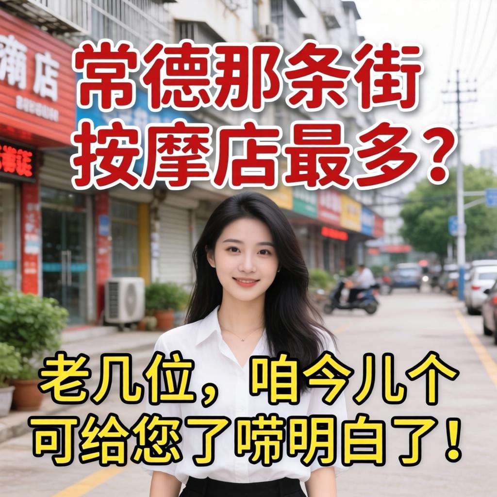 常德哪条街推拿店最多？老几位，咱今儿个可给您了唠领略了！