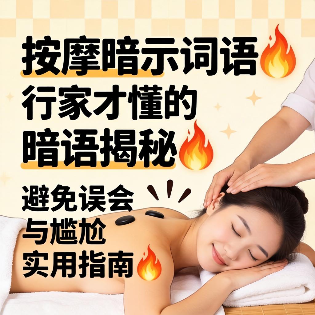 按摩暗示词语_行家才懂的暗语揭秘，避免误会与尴尬的实用指南?