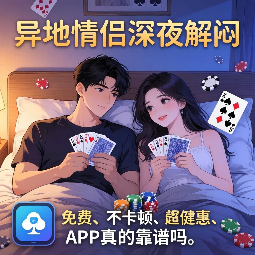 两幼我在床上打扑克的软件，异地情侣深夜解闷、免费且不卡顿的APP真的靠谱吗？