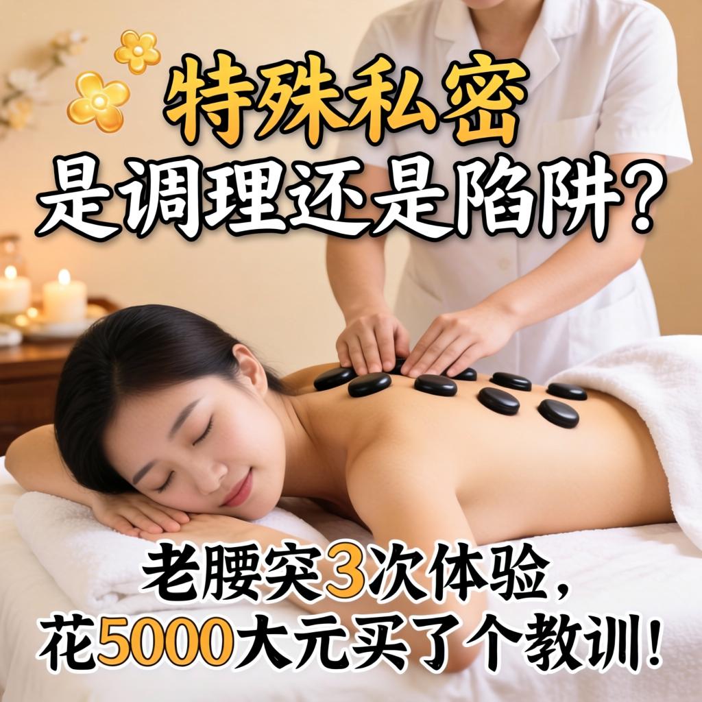特殊私密推拿，，，，是调理照旧陷阱？？老腰突3次体验，，，，花5000大洋买了个教训！