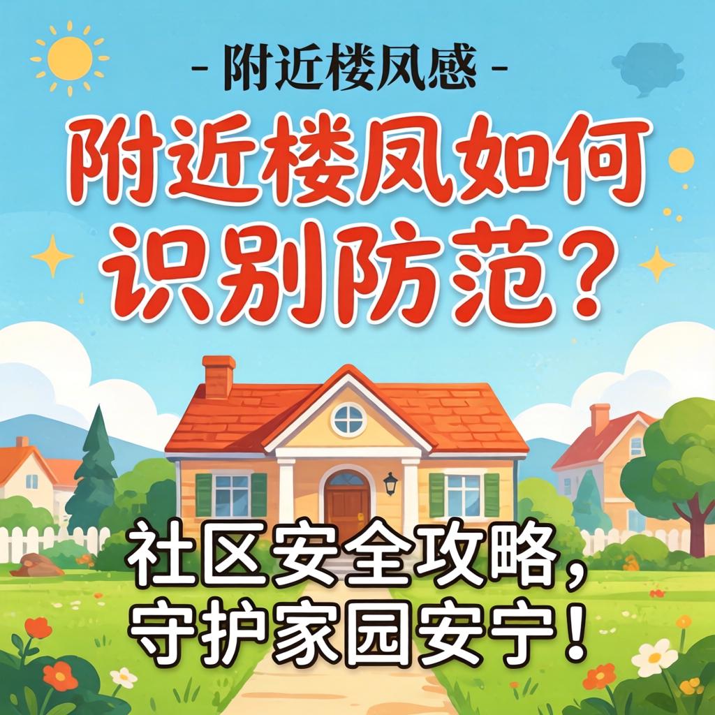 左近楼凤若何鉴别与防备？社区安全攻略，守护家园舒服！