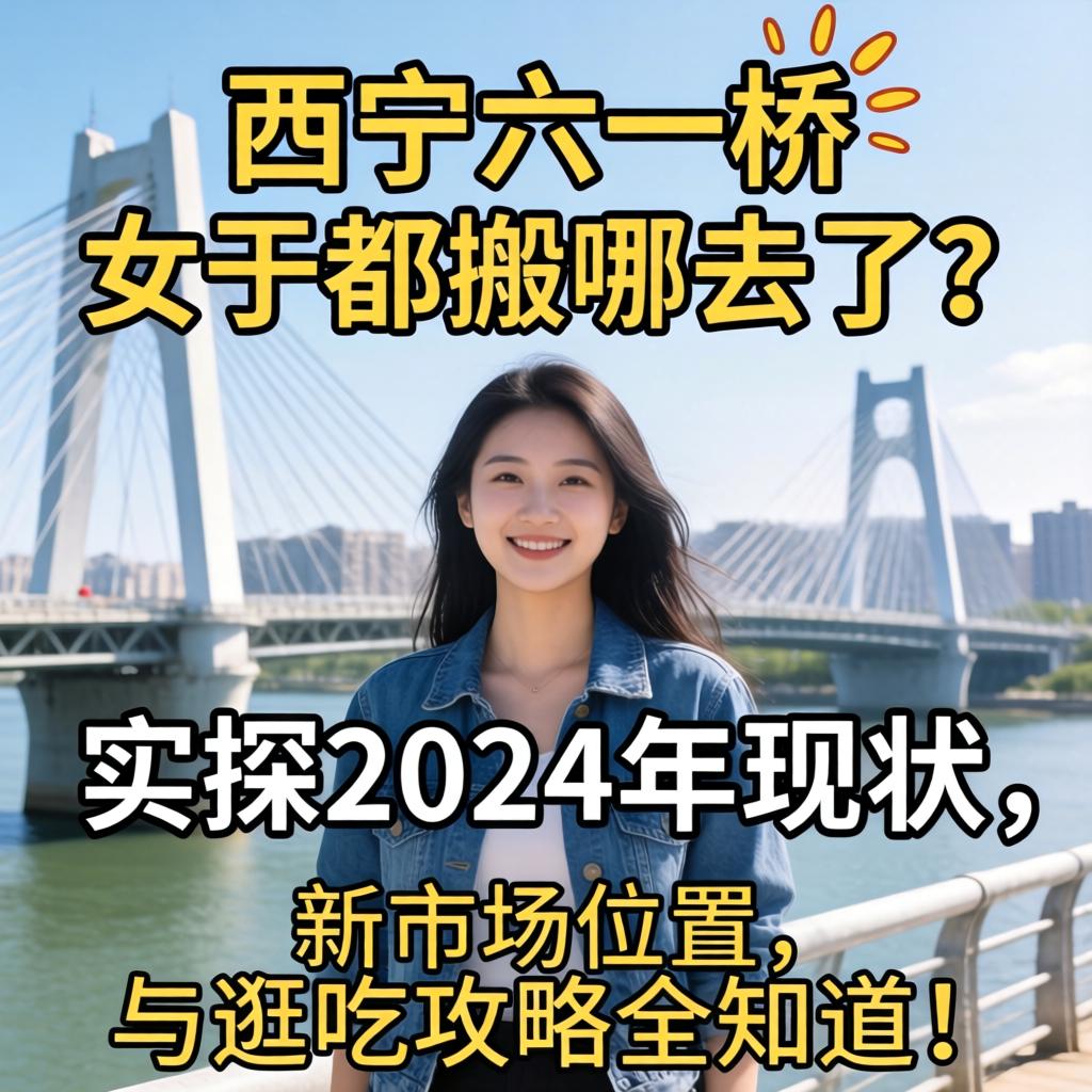 西宁六一桥的女的都搬哪去了？实探2024年近况，新市场地位与游吃攻略全知路！