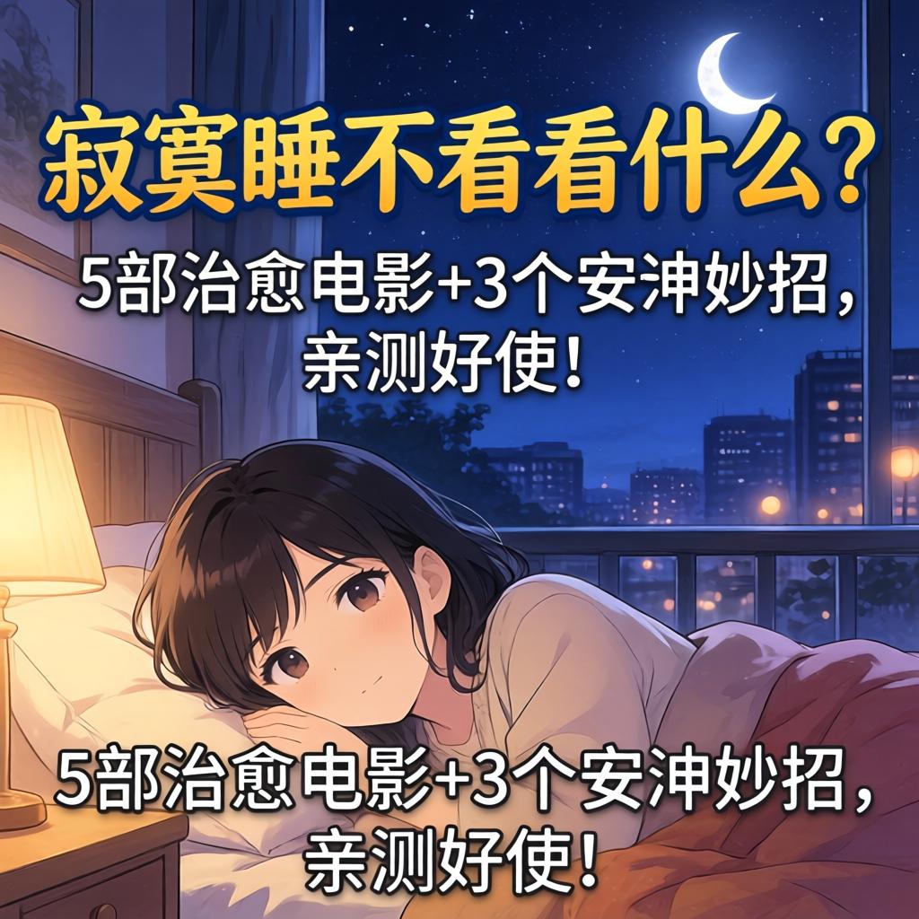 晚上寂寞睡不着看什么?5部治愈电影+3个安神妙招,亲测好使!