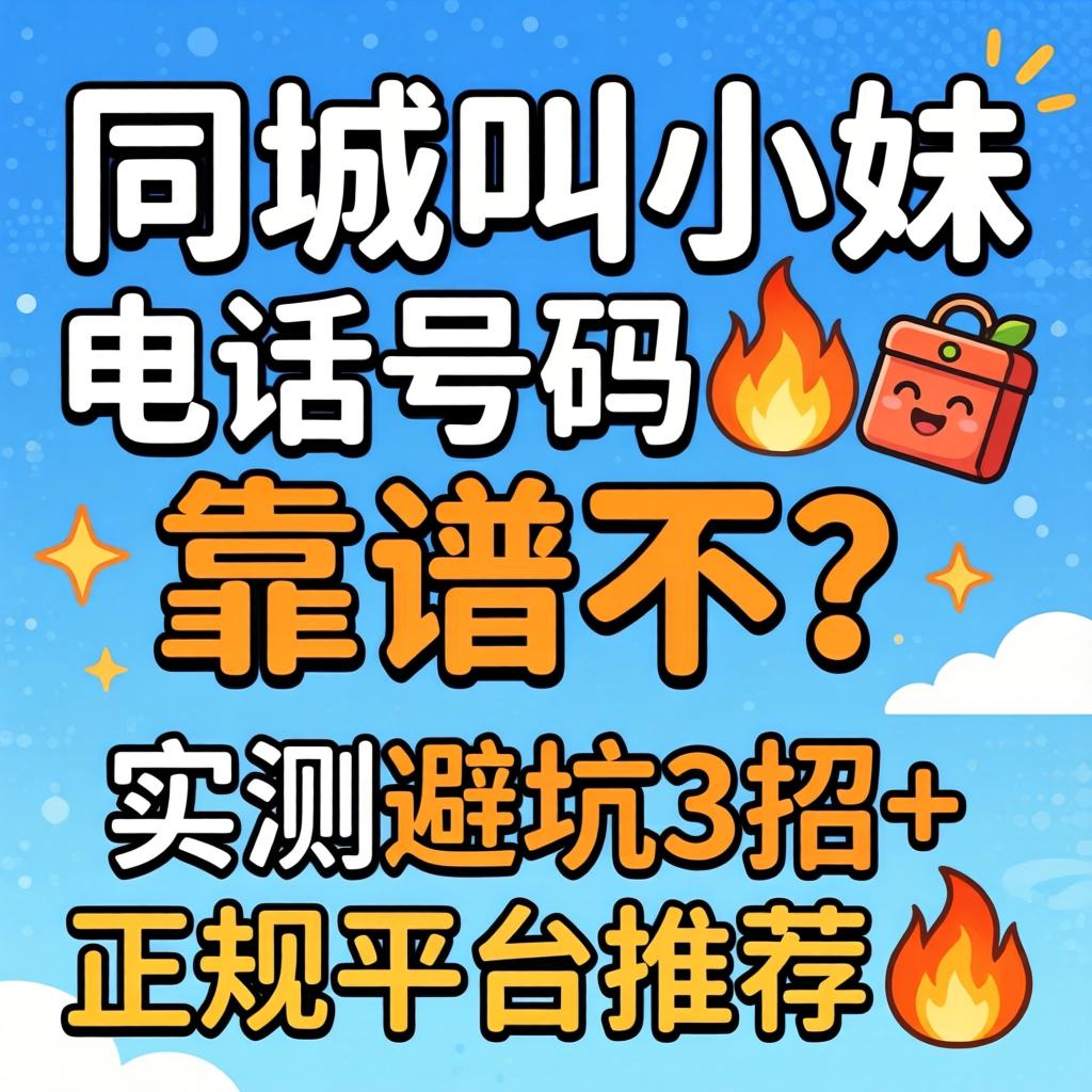 同城叫小妹电话号码靠谱不？实测避坑3招+正规平台推荐?