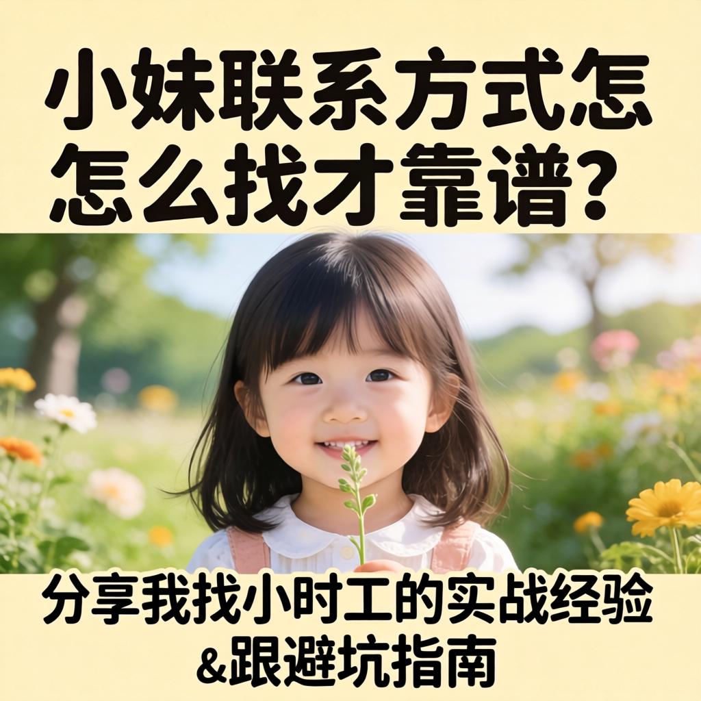 小妹联系方式怎么找才靠谱？分享我找小时工的实战经验跟避坑指南