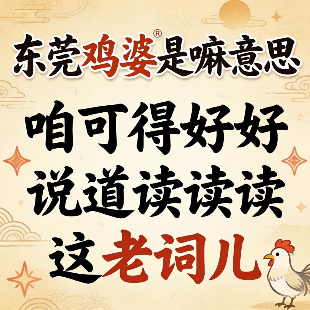 汉中鸡婆是嘛意思？咱可得好好说路说路这老词儿