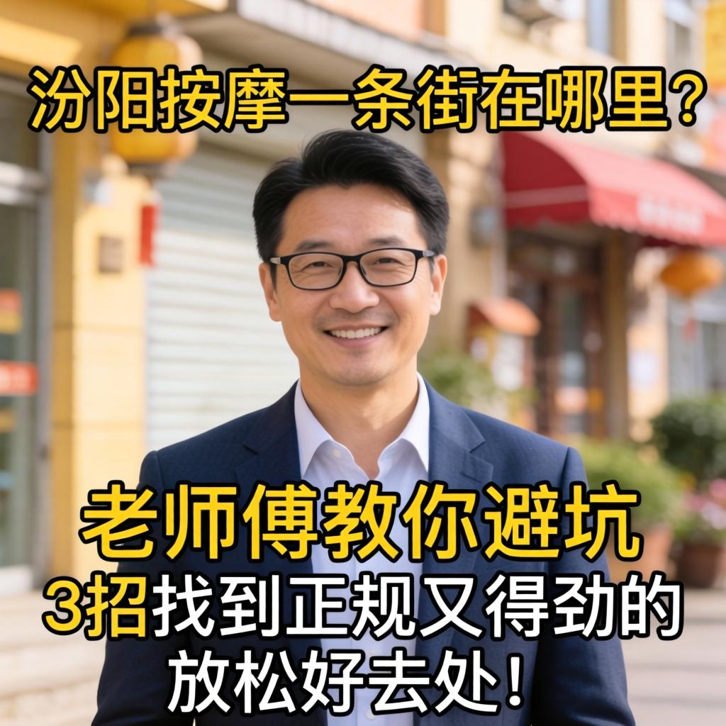 汾阳推拿一条街在哪里？教员傅教你避坑，3招找到正规又得劲的放松好去向！