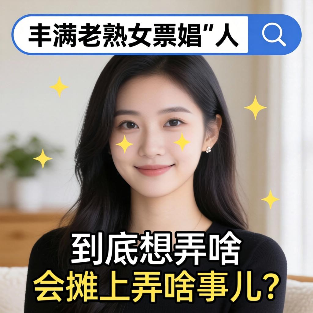 网络上搜索“丰满老熟女票娼”的人，到底想弄啥？会摊上啥事儿？