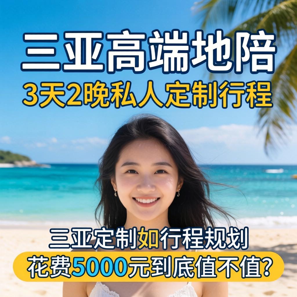 三亚高端地陪,3天2晚私人定制行程如何规划?花费5000元到底值不值?