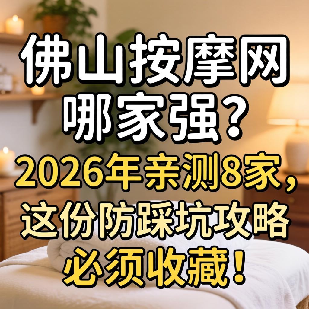 佛山按摩网哪家强？2026年亲测8家，这份防踩坑攻略必须收藏！