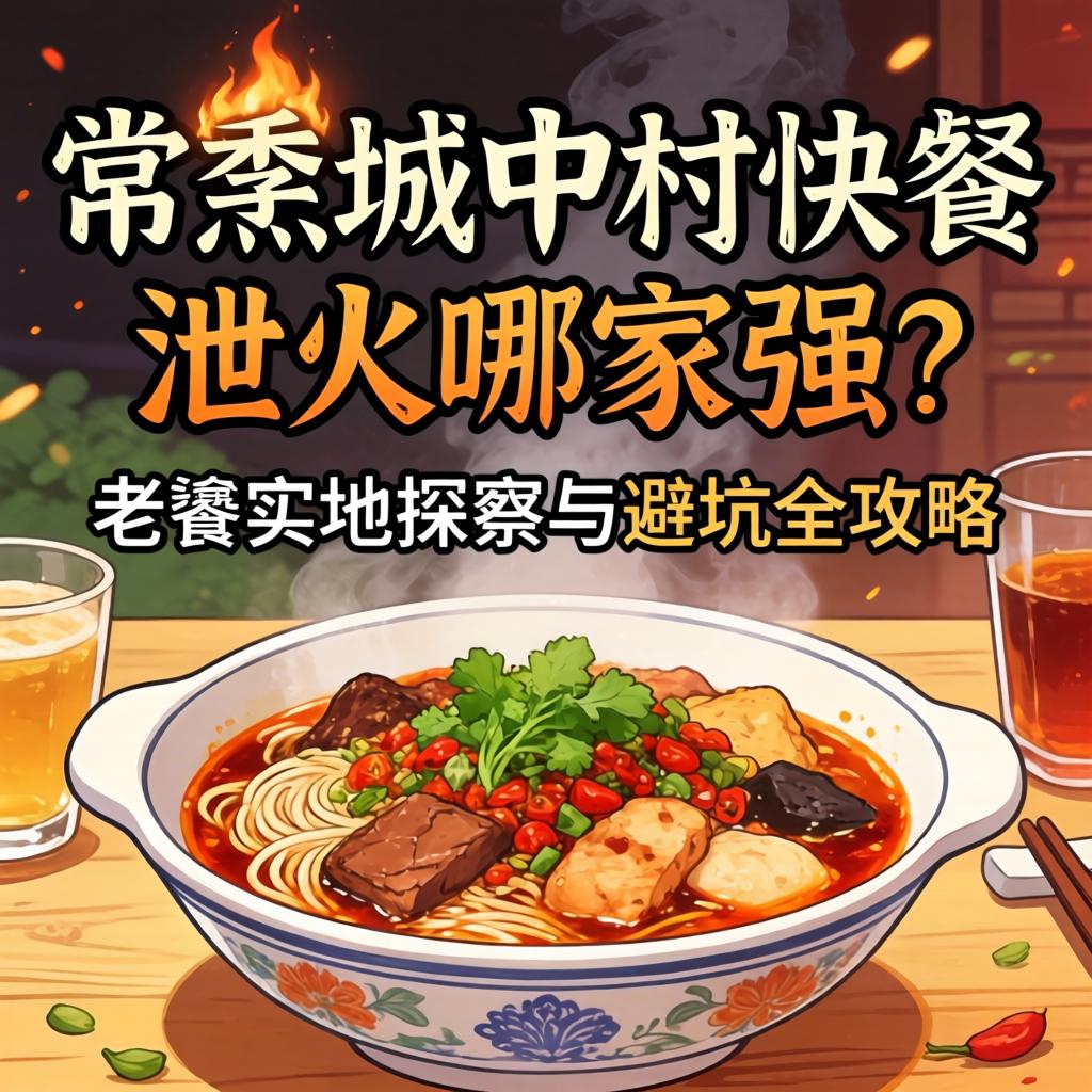 常熟城中村快餐泄火哪家强？老饕实地探访与避坑全攻略