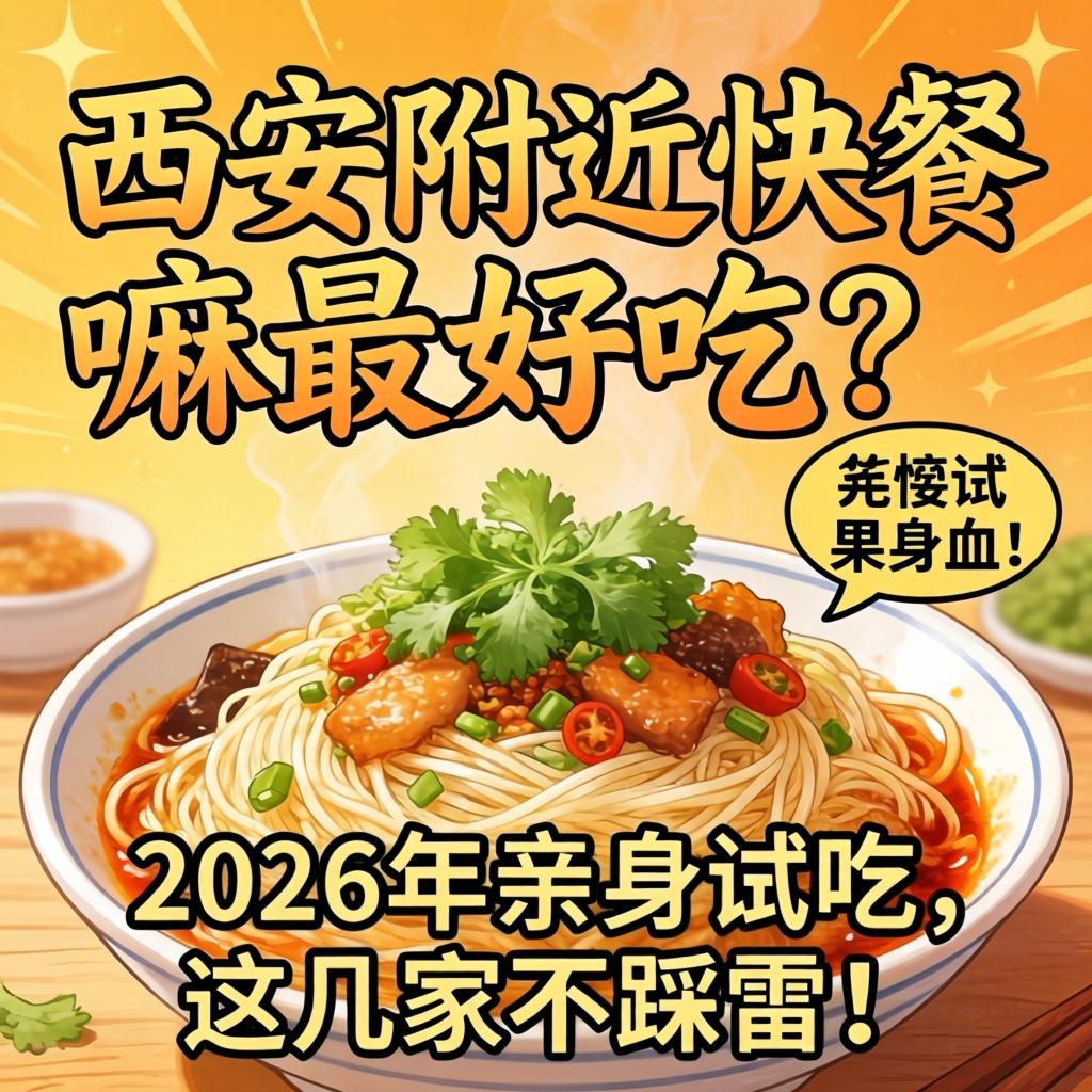 西安周围快餐嘛最好吃？？？？2026年亲自试吃，，，，这几家不踩雷！