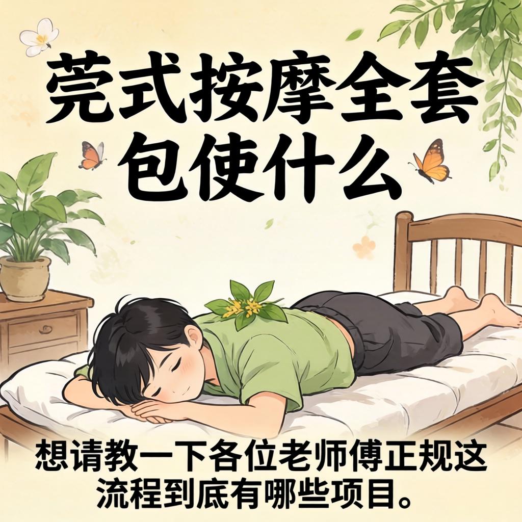 莞式按摩全套包括什么内容？想请教一下各位老师傅正规流程到底有哪些项目？