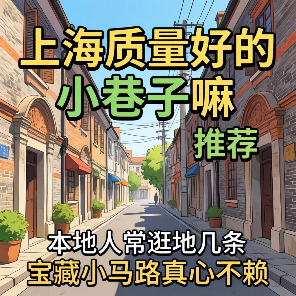 上海质量好的小巷子有嘛推荐?本地人常逛的几条宝藏小马路真心不赖!