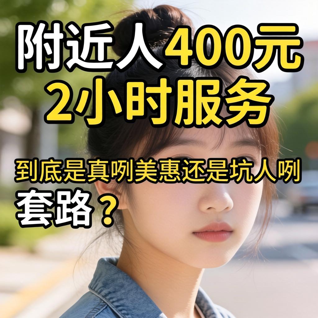 网上“左近人400元2幼时服务”，到底是真咧实惠还是坑人咧套路？
