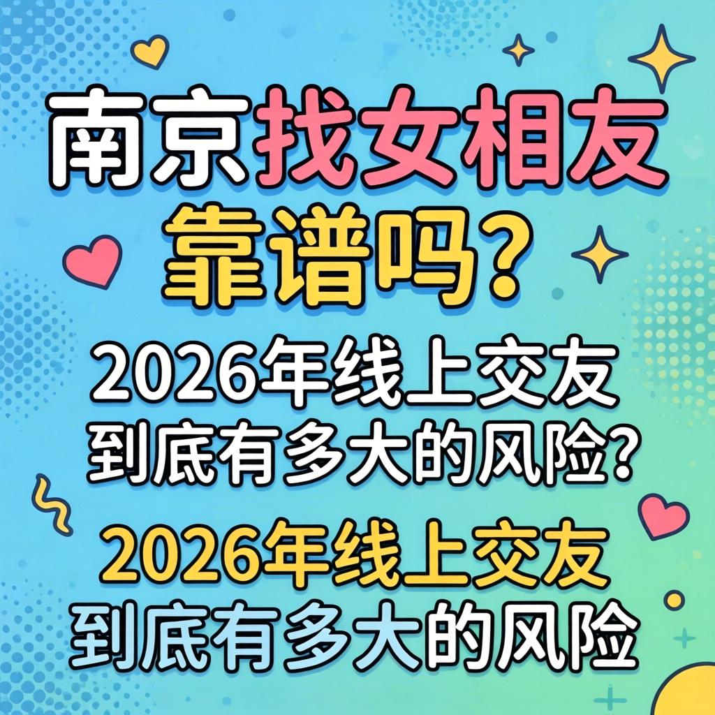 漯河找女网友靠谱吗？在2026年线上交友到底有多大的风险？